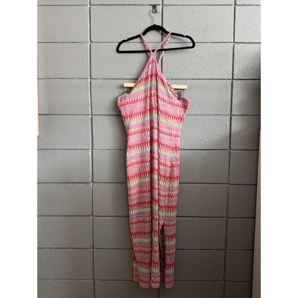 Hill House The Leah Halter Dress in Sunset Raschel Knit size 2XL - Picture 2 of 3